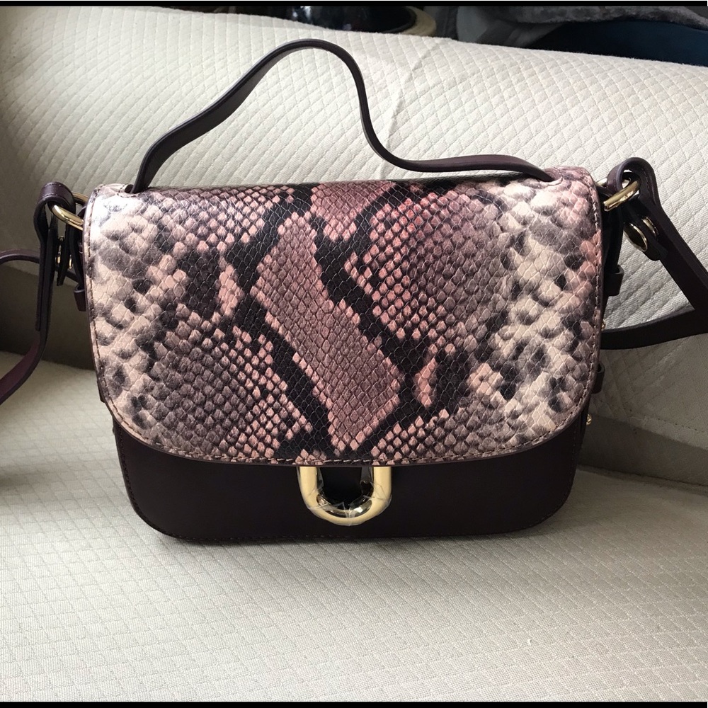J. Crew leather two tone purse